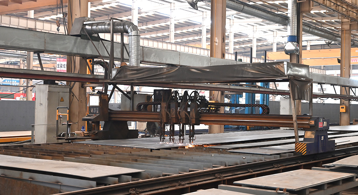 0-200mm flame CNC cutting line