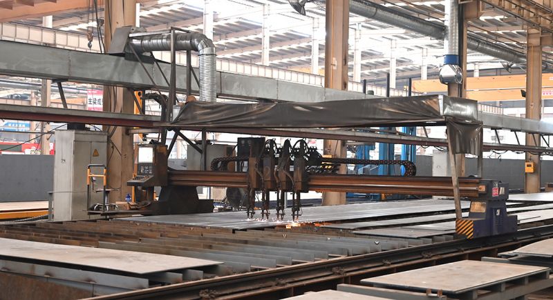 0-200mm flame CNC cutting line