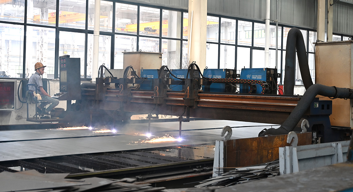 6-14mm plasma cutting line
